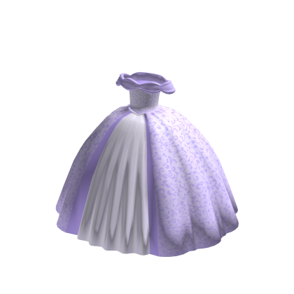 Pretty Lilac Princess Gown thumbnail