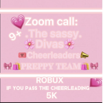 Cheerleader come join now!