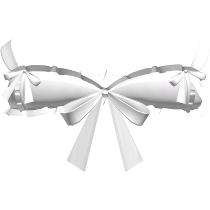Ი𐑼 cutesy white ruffled bow top