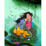 Radha Krishna devotee group