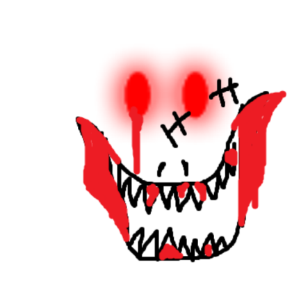 Scary Face Roblox decal