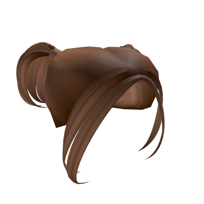 Cute Pigtail Hair - Brown Roblox item