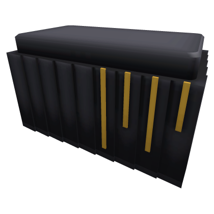 GM Series 5 - Pleated Skirt Black Gold Roblox item