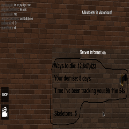 creepy sign from mad murder Roblox decal