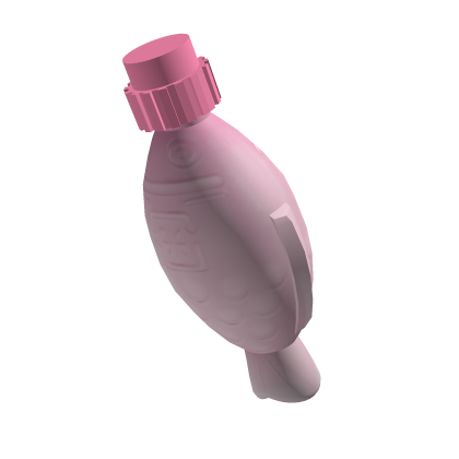 Holdable kawaii pink fish soy sauce bottle sushi thumbnail