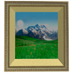 Portrait of a Hero in the Alps