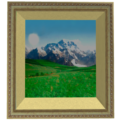 Portrait of a Hero in the Alps thumbnail