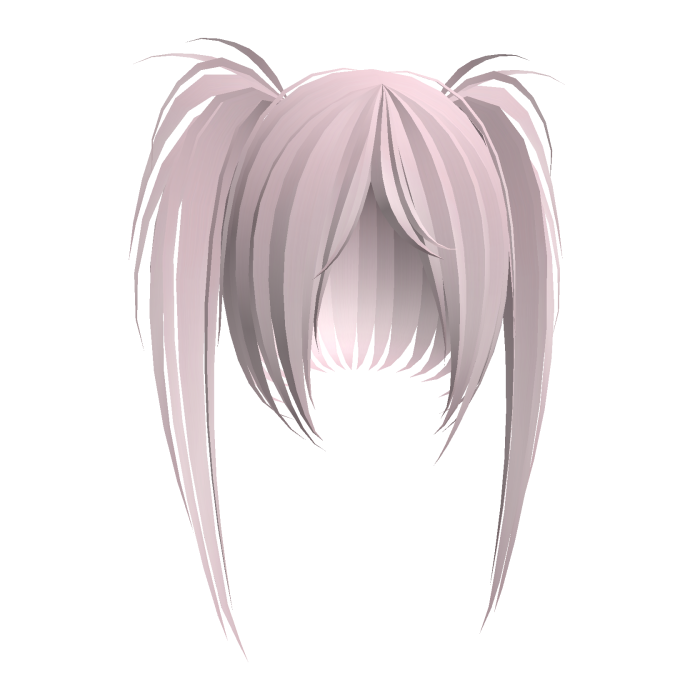 x_X :: baby pink emo scene teased pigtails
