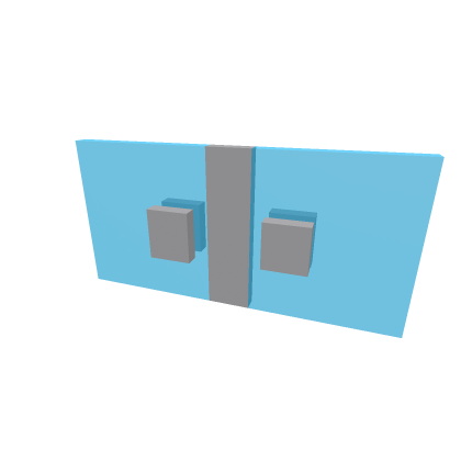 glass door