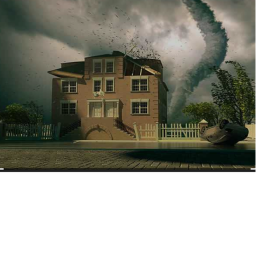 Survived a tornado in Brookhaven.