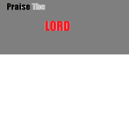 PRAISE THE LORD