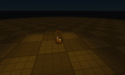Hanging Cage Lantern — Animated Light FX preview 2