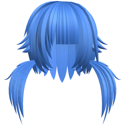(=XᆺX=) soft scene neko pigtails in blue Roblox item