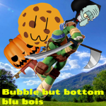 Bubble But Bottom Blu Bois