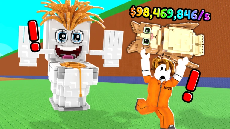 Escape Guards to Save Brainrots 🧠