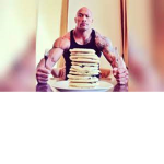 dwayne johnson pancake club