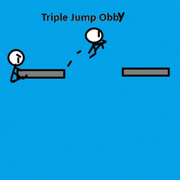 GBD's Triple Jump Obby  ICE UPD part two Qol