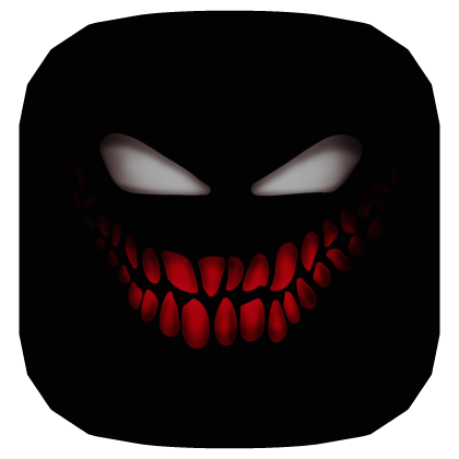  White Eyes Creepy Smile Head Roblox item