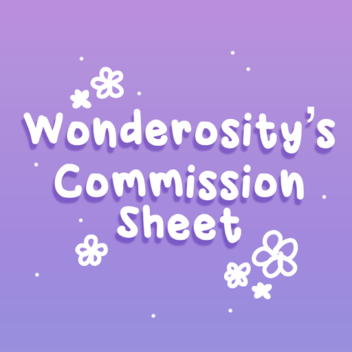 (Not Updated) Wonderosity's Commission Gamepasses