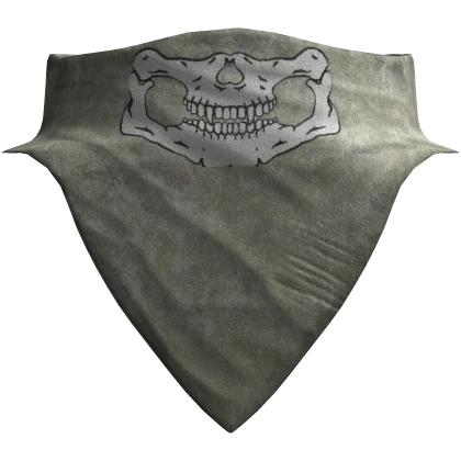 Worn Vintage Skull Neck Scarf | Roblox Item - Rolimon's