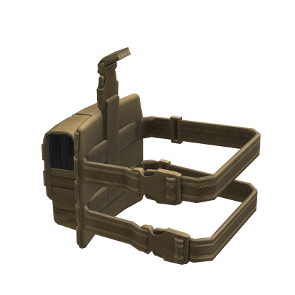 Right Tan Mag Leg Pouches [1.0] thumbnail