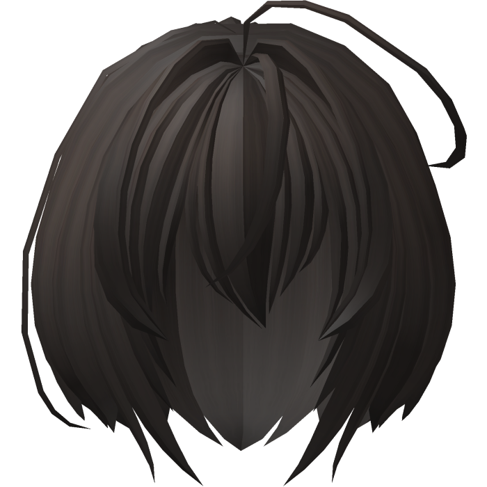 short moe bob with hair vents in dark brown