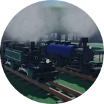 Blue & Green 2-6-6-2T locomotives