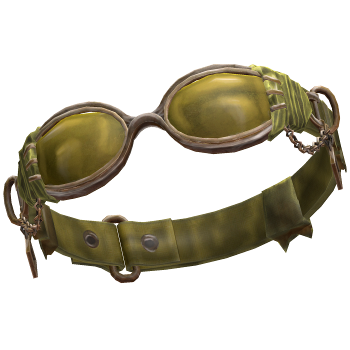 Vintage Steampunk Goggles - Gold