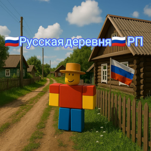 🇷🇺Русская деревня🇷🇺 РП official Roblox game thumbnail