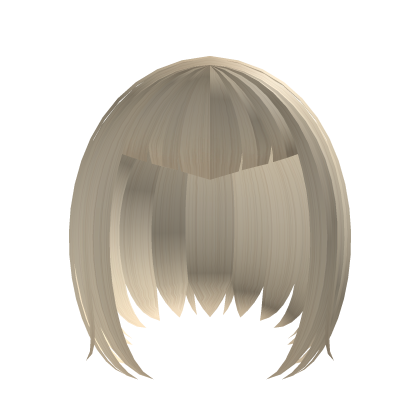 Blonde gothic vampire cute short bob