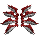 Red Angel Wings
