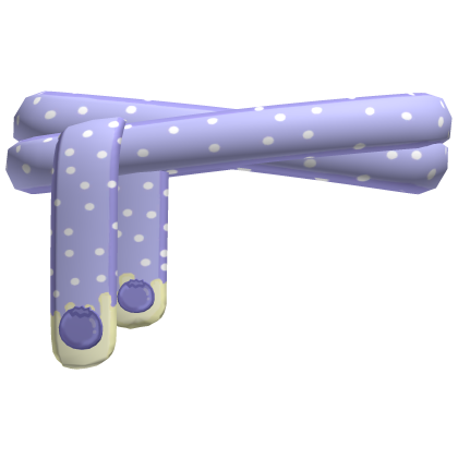 ♡ Cute Blueberry Polka Dot Scarf ♡ thumbnail