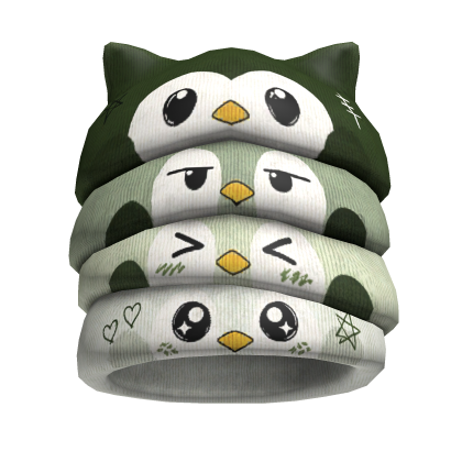 Quadstacked Catguins Beanie Roblox item