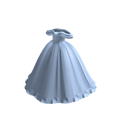Princess Blue Ball Gown Dress Roblox Item Rolimon s