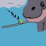 Cart ride into Moo Deng