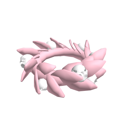 Pastel Pink Haunted Harvest Crown