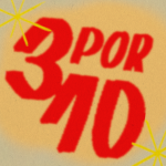 3 por 10