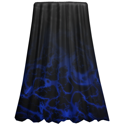 Blue Cracked Fade Cape Roblox item