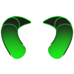 Hacker Green Neon - Void Horns
