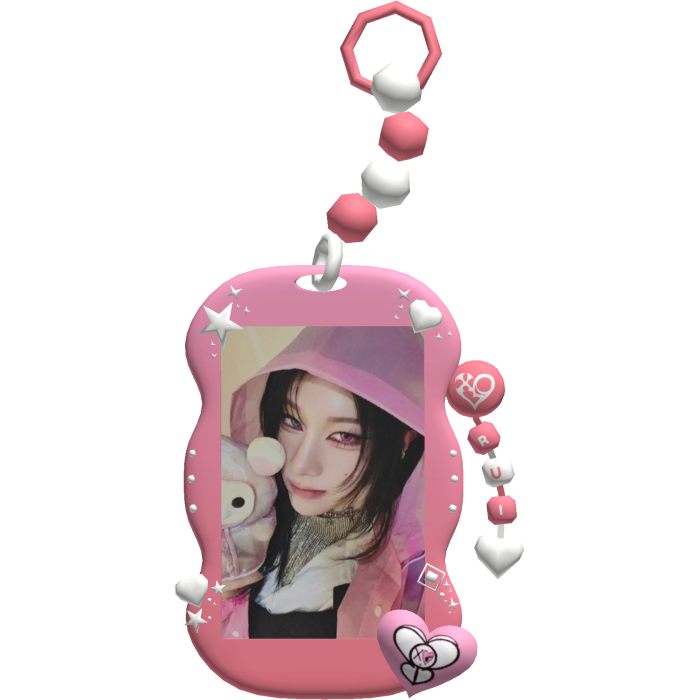 XLOV Rui Photocard Kpop Keychain