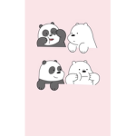 # Panda’s stick together