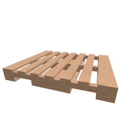 Realistic Wooden Pallet