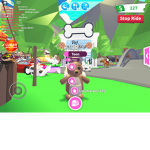 I love playing adopt me...