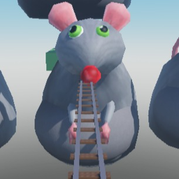 Cart Ride into 7 obese Rats