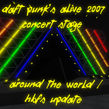 Daft Punk's Alive 2007 Concert Stage