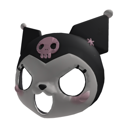 cute kuromi halloween mask  Roblox item