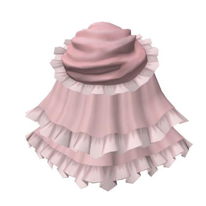 Rococo Back Bustle Pink