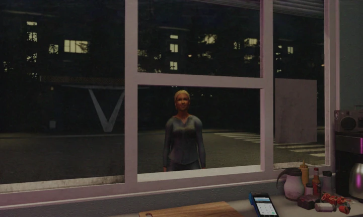 Scary Shawarma Kiosk anomaly encounter moment