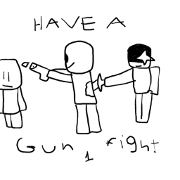 have a gun fight 1