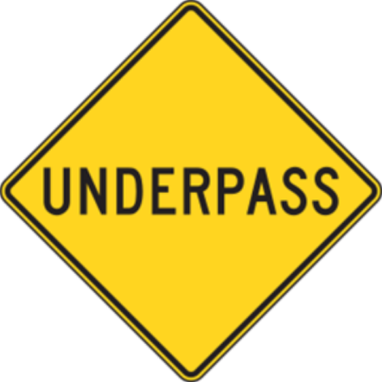 Underpass Sign Roblox decal